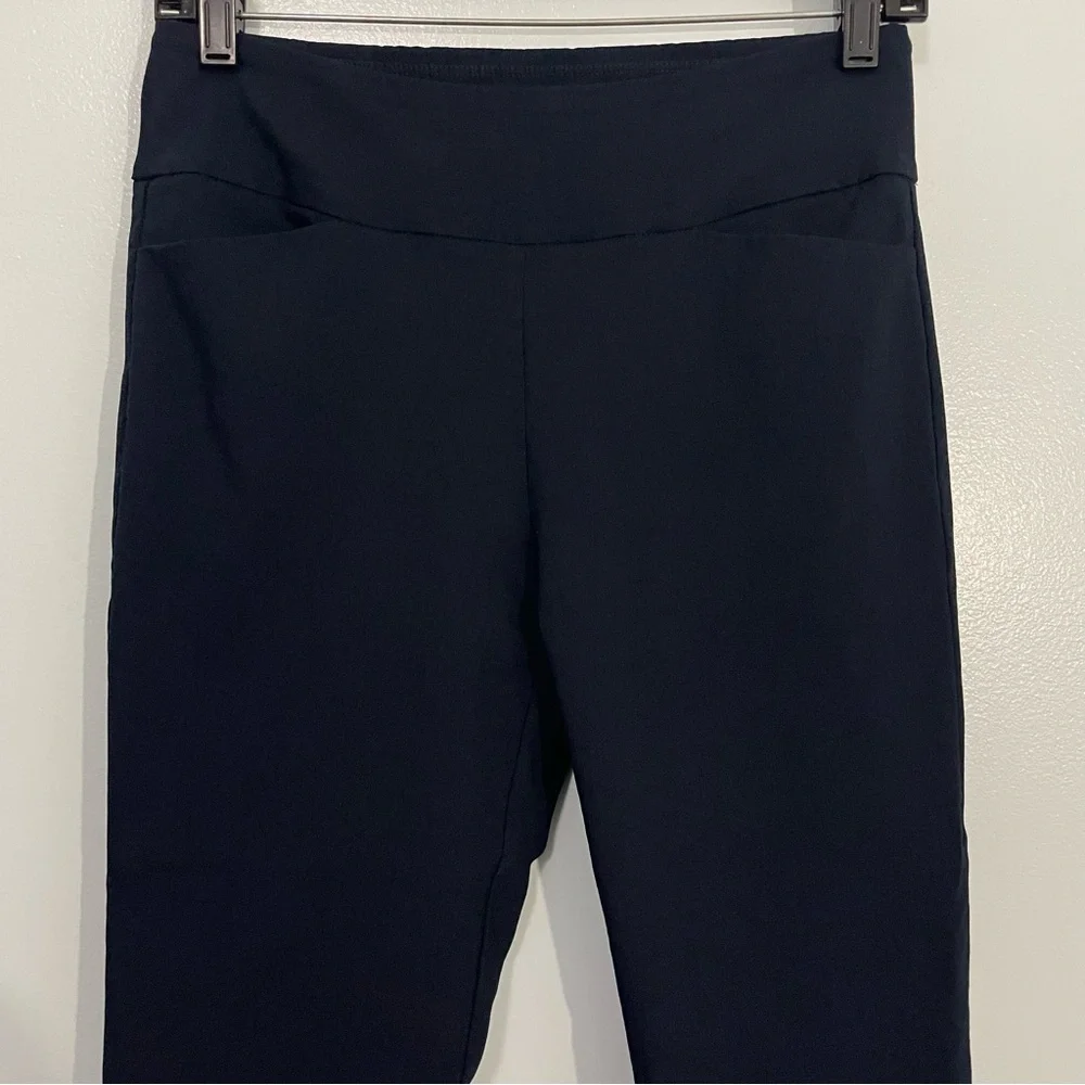 J. McLaughlin Winter Navy Slim cropped Pants Size 2 - Picture 5 of 13